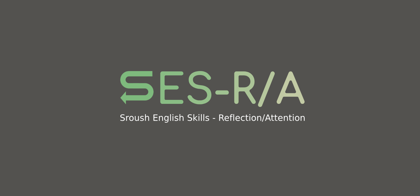 مهارت های انگلیسی سروش - تامل/دقت SES-R/A